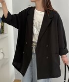 【ディスコート/Discoat】の【ユニセックス】テックリネンビッグシャツジャケット《WEB限定カラーあり》 ブラック|ID: prp329100004419569 ipo3291000000031958670