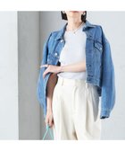 【シップス フォー ウィメン/SHIPS】の洗濯機可能 クロップド デニム ジャケット 24SS ブルー|ID: prp329100004419829 ipo3291000000031948797