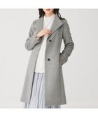 【アンタイトル/UNTITLED】の【日本製】2WAYスタンドカラーロングコート 人気、トレンドファッション・服の通販 founy(ファニー) ファッション Fashion レディースファッション WOMEN アウター Coat Outerwear コート Coats キュプラ Cupra スタンド Stand ストライプ Stripe チェーン Chain 日本製 Made In Japan thumbnail ライトグレー|ID: prp329100004420855 ipo3291000000030869036