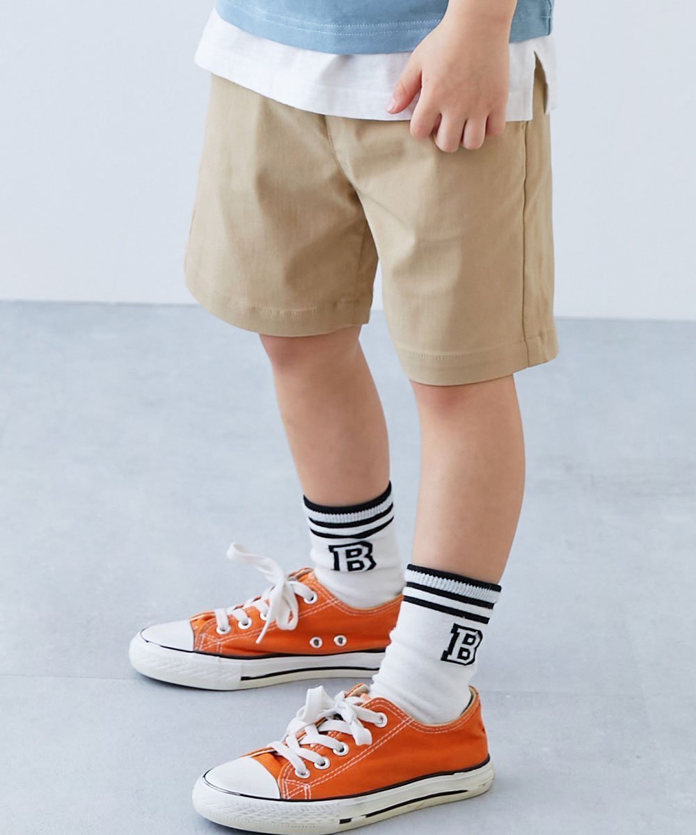【デビロック/devirock / KIDS】のよくばりストレッチ ツイル ハーフパンツ ハーフパンツ ショートパンツ ボトムス 25SS インテリア・キッズ・メンズ・レディースファッション・服の通販 founy(ファニー) 　ファッション　Fashion　キッズファッション　Fashion for Kids　ボトムス　Bottoms　ショート　Short, Short Length　ストレッチ　Stretch, Stretchy Fabric　スニーカー　Sneakers, Trainers　ソックス　Socks, Hosiery　ツイル　Twist, Twisted Detail　ハーフ　Half, Half-Length　おすすめ　Recommended / Our Picks　2025年　2025　2025春夏・S/S　Spring/Summer 2025 SS25　Dベージュ|ID: prp329100004421303 ipo3291000000033461610
