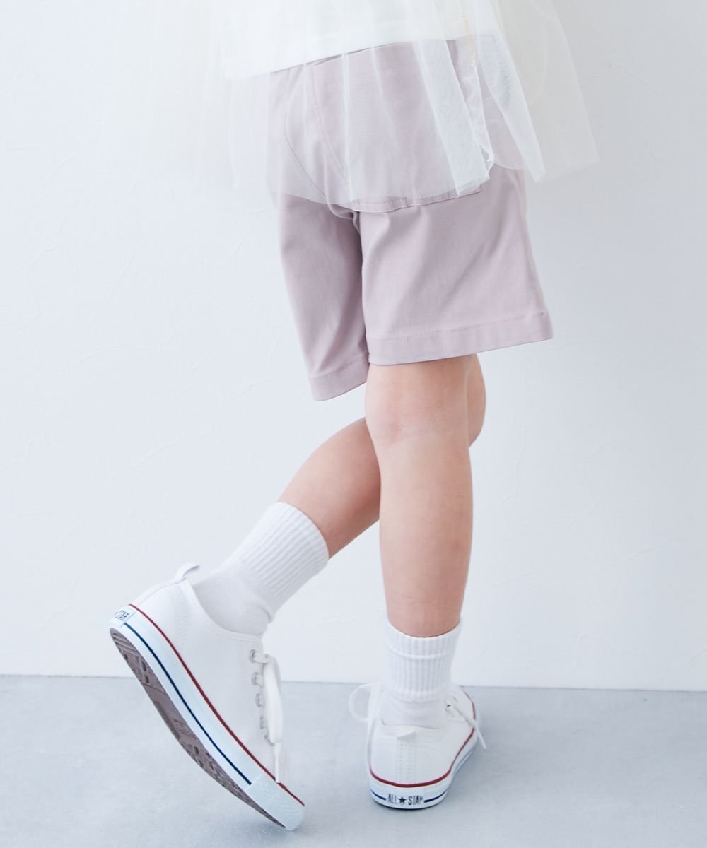【デビロック/devirock / KIDS】のよくばりストレッチ ツイル ハーフパンツ ハーフパンツ ショートパンツ ボトムス 25SS インテリア・キッズ・メンズ・レディースファッション・服の通販 founy(ファニー) 　ファッション　Fashion　キッズファッション　Fashion for Kids　ボトムス　Bottoms　ショート　Short, Short Length　ストレッチ　Stretch, Stretchy Fabric　スニーカー　Sneakers, Trainers　ソックス　Socks, Hosiery　ツイル　Twist, Twisted Detail　ハーフ　Half, Half-Length　おすすめ　Recommended / Our Picks　2025年　2025　2025春夏・S/S　Spring/Summer 2025 SS25　ピンクベージュ|ID: prp329100004421303 ipo3291000000033461612