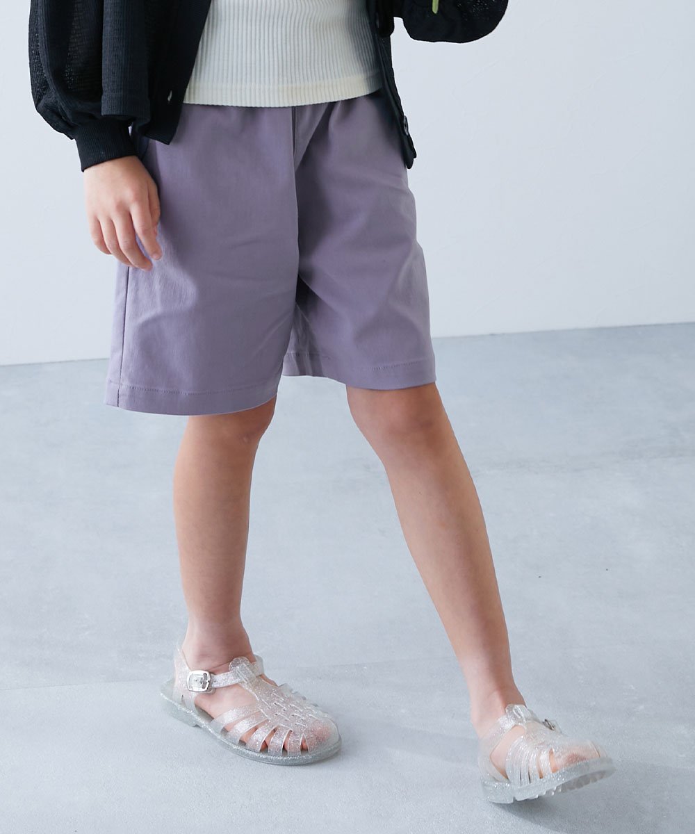 【デビロック/devirock / KIDS】のよくばりストレッチ ツイル ハーフパンツ ハーフパンツ ショートパンツ ボトムス 25SS インテリア・キッズ・メンズ・レディースファッション・服の通販 founy(ファニー) 　ファッション　Fashion　キッズファッション　Fashion for Kids　ボトムス　Bottoms　ショート　Short, Short Length　ストレッチ　Stretch, Stretchy Fabric　スニーカー　Sneakers, Trainers　ソックス　Socks, Hosiery　ツイル　Twist, Twisted Detail　ハーフ　Half, Half-Length　おすすめ　Recommended / Our Picks　2025年　2025　2025春夏・S/S　Spring/Summer 2025 SS25　Gバイオレット|ID: prp329100004421303 ipo3291000000033461618