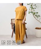 【フリークスストア/FREAK'S STORE】のフレンチスリーブ パンツセットアップ 25SS イエロー|ID: prp329100004421725 ipo3291000000031970102