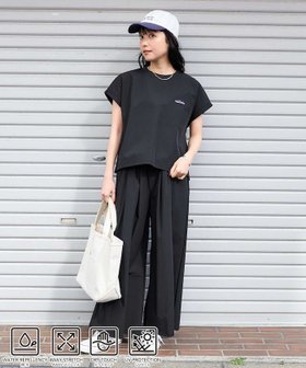 【フリークスストア/FREAK'S STORE】のUVカット/撥水速乾/伸縮性 THOUSAND MILE/フレンチスリーブ パンツセットアップ 【レジャー/旅行/梅雨】 25SS 人気、トレンドファッション・服の通販 founy(ファニー) ファッション Fashion レディースファッション WOMEN セットアップ Setup パンツ Pants キャミソール Camisole 軽量 Lightweight ジップ Zip ストレッチ Stretch スペシャル Special スリーブ Sleeve セットアップ Set Up 人気 Popularity フレンチ French フロント Front ポケット Pocket 別注 Special Order 羽織 Haori メッシュ Mesh 楽ちん Easy ワイド Wide ワンポイント One Point S/S・春夏 Ss・Spring/Summer おすすめ Recommend 夏 Summer 旅行 Travel 2025年 2025 2025春夏・S/S Ss,Spring/Summer,2025 |ID:prp329100004421725