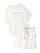 【スナイデル ホーム/SNIDEL HOME】のオーバーサイズT ショートパンツSET 人気、トレンドファッション・服の通販 founy(ファニー) ファッション Fashion レディースファッション WOMEN セットアップ Setup パンツ Pants パンツ Pants ハーフ / ショートパンツ Short Pants おすすめ Recommend とろみ Thickness イエロー Yellow ギフト プレゼント Gift Present シャーリング Shirring ショート Short シンプル Simple セットアップ Set Up リボン Ribbon 夏 Summer thumbnail WHT[001]|ID: prp329100004422937 ipo3291000000030931860