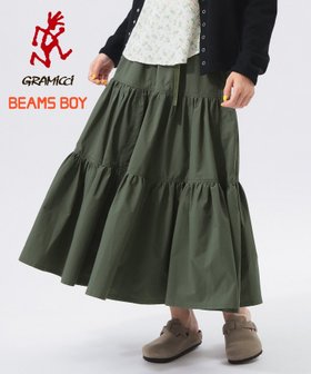 【ビームス ウイメン/BEAMS】の【別注】Gramicci / ティアード スカート 人気、トレンドファッション・服の通販 founy(ファニー) ファッション Fashion レディースファッション WOMEN スカート Skirt ティアードスカート Tiered Skirts おすすめ Recommend ウェーブ Wave スウェット Sweat ティアード Tiered ティアードスカート Tiered Skirt バランス Balance リップ Lip ロング Long 別注 Special Order |ID:prp329100004423122