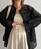 【ジュノア/JUNOAH】のノーカラーレースシャツ 人気、トレンドファッション・服の通販 founy(ファニー) ファッション Fashion レディースファッション WOMEN トップス・カットソー Tops/Tshirt シャツ/ブラウス Shirts/Blouses thumbnail ブラック|ID: prp329100004423333 ipo3291000000030938515