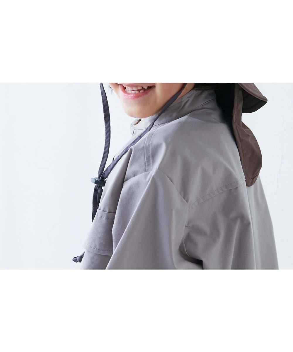 【デビロック/devirock / KIDS】のUVカット 親子で使える 日よけ付き 撥水 フェスハット 帽子 ハット 25SS インテリア・キッズ・メンズ・レディースファッション・服の通販 founy(ファニー) 　ファッション　Fashion　キッズファッション　KIDS　カラフル　Colorful　トレンド　Trend　帽子　Hat　メッシュ　Mesh　水着　Swimsuit　おすすめ　Recommend　夏　Summer　2025年　2025　2025春夏・S/S　Ss,Spring/Summer,2025　002-チャコール|ID: prp329100004423609 ipo3291000000031676743