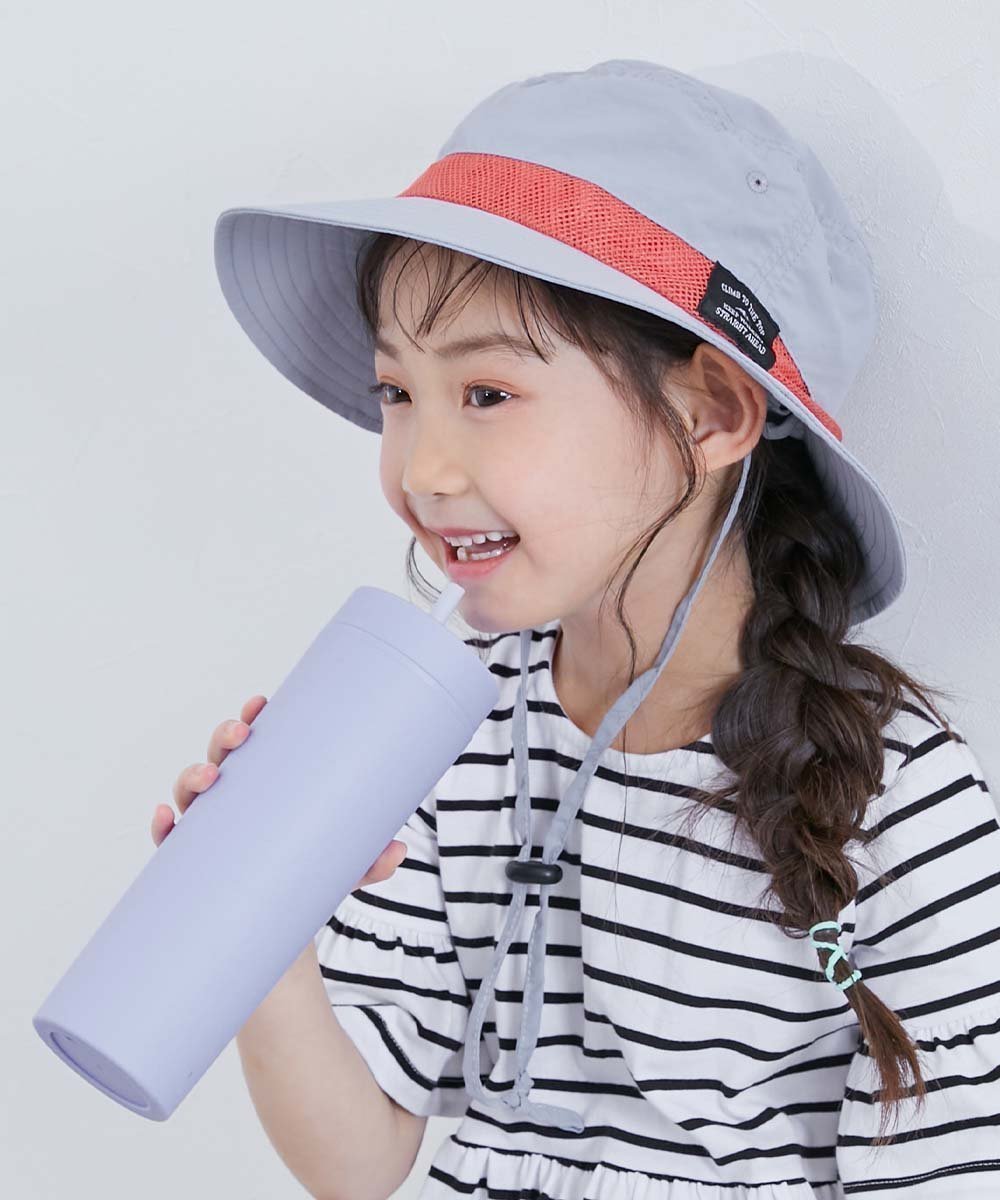 【デビロック/devirock / KIDS】のUVカット 親子で使える 日よけ付き 撥水 フェスハット 帽子 ハット 25SS インテリア・キッズ・メンズ・レディースファッション・服の通販 founy(ファニー) 　ファッション　Fashion　キッズファッション　KIDS Children’s Clothing　カラフル　Colorful　トレンド　Trend　帽子　Hat　メッシュ　Mesh　水着　Swimsuit　おすすめ　Recommend　夏　Summer　2025年　2025　2025春夏・S/S　Ss,Spring/Summer,2025　011-アイスブルー|ID: prp329100004423609 ipo3291000000032203446