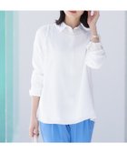 【インディヴィ/INDIVI】の【洗える】異素材ドッキングトップス 人気、トレンドファッション・服の通販 founy(ファニー) ファッション Fashion レディースファッション WOMEN トップス・カットソー Tops/Tshirt インナー Inner 春 Spring 洗える Washable キャミソール Camisole サテン Satin ジャケット Jacket チェック Check 楽ちん Easy A/W・秋冬 Aw・Autumn/Winter・Fw・Fall-Winter 再入荷 Restock/Back In Stock/Re Arrival おすすめ Recommend 2024年 2024 エレガント 上品 Elegant 2024-2025秋冬・A/W Aw/Autumn/Winter/Fw/Fall/2024-2025 thumbnail ホワイト|ID: prp329100004423637 ipo3291000000030947307