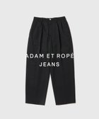 【アダムエロペ /ADAM ET ROPE' / MEN】のNIKKE ワイド イージー スラックスデニム / ADAM ET ROPE JEANS -GRID- 人気、トレンドファッション・服の通販 founy(ファニー) ファッション Fashion メンズファッション MEN スラックス Slacks デニム Denim ドレープ Drape ドローコード Draw Cord ミックス Mix リラックス Relax ワイド Wide エレガント 上品 Elegant ビジネス 仕事 通勤 Business thumbnail ブラック(01)|ID: prp329100004423815 ipo3291000000031958753