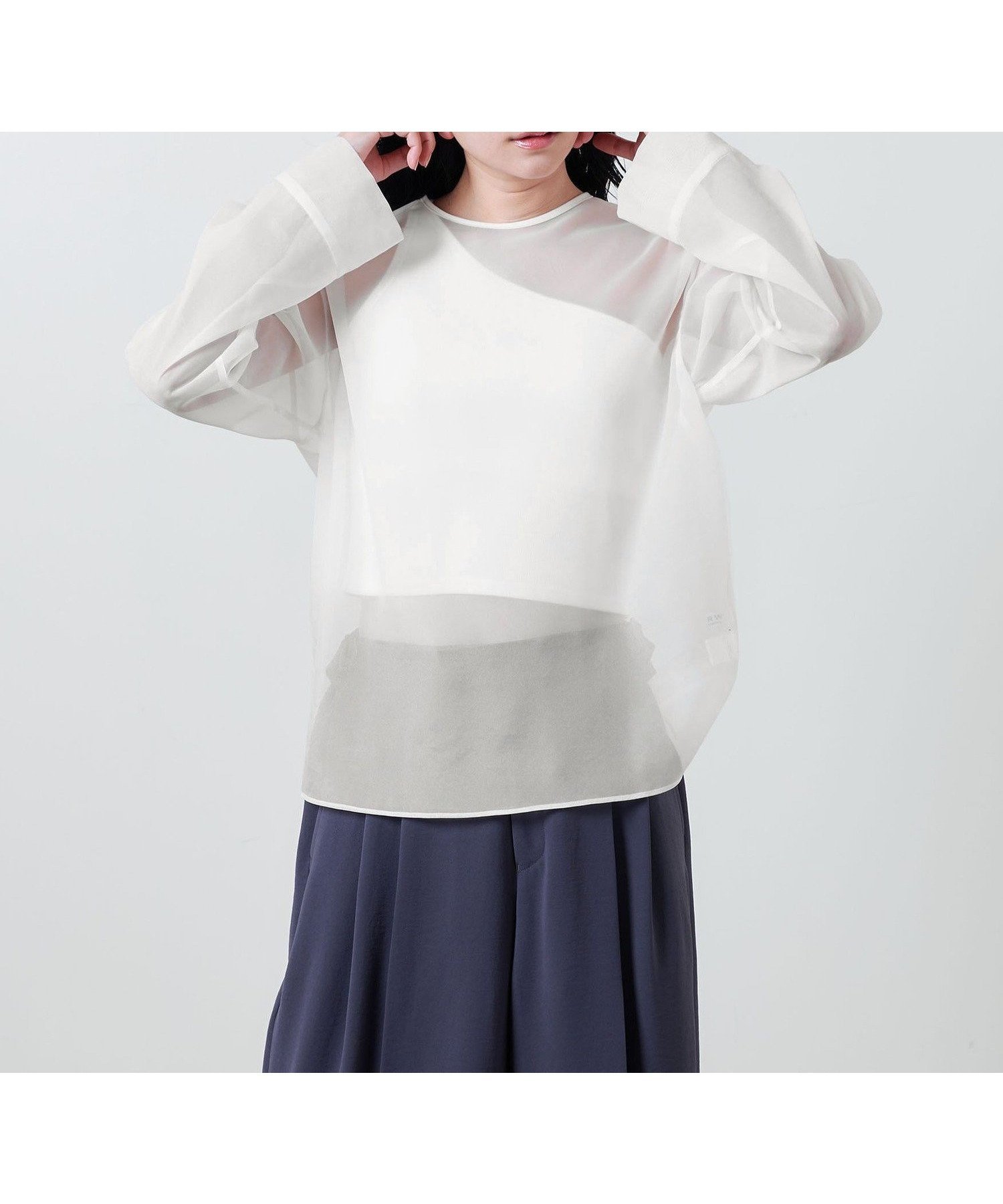 【ユナイテッドアローズ/UNITED ARROWS】のMARW UNITED ARROWS シアー オーガンジー ブラウス インテリア・キッズ・メンズ・レディースファッション・服の通販 founy(ファニー) 　ファッション　Fashion　レディースファッション　WOMEN　トップス・カットソー　Tops/Tshirt　シャツ/ブラウス　Shirts/Blouses　オケージョン　Occasion　オーガンジー　Organdy　カフス　Cuffs　シアー　Sheer　シンプル　Simple　人気　Popularity　ビジネス 仕事 通勤　Business　WHITE|ID: prp329100004424827 ipo3291000000031947818