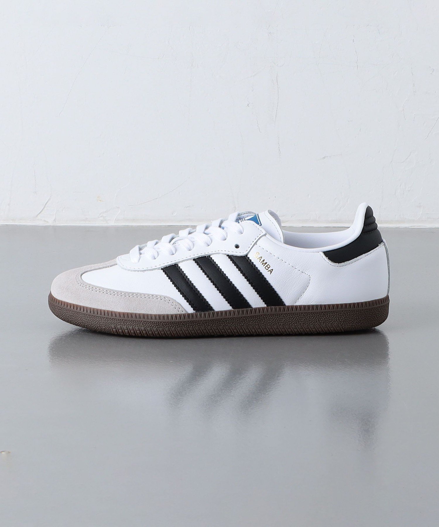 【ユナイテッドアローズ/UNITED ARROWS】のadidas SAMBA OG スニーカー インテリア・キッズ・メンズ・レディースファッション・服の通販 founy(ファニー) 　ファッション　Fashion　レディースファッション　WOMEN　シューズ　Shoes　ジャケット　Jacket　ストライプ　Stripe　スニーカー　Sneakers　スポーツ　Sports　バスケット　Basket　ワイド　Wide　WHITE|ID: prp329100004424847 ipo3291000000030897302