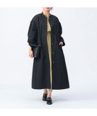 【ビームス ハート/BEAMS HEART】のドロスト ロング シャツコート 人気、トレンドファッション・服の通販 founy(ファニー) ファッション Fashion レディースファッション WOMEN アウター Coat Outerwear コート Coats インナー Inner ウェーブ Wave カットソー Cut And Sew シンプル Simple ストライプ Stripe ストレート Straight スポーティ Sporty スラックス Slacks ダウン Down デニム Denim トレンド Trend ドローコード Draw Cord ポケット Pocket ロング Long おすすめ Recommend thumbnail BLACK|ID: prp329100004425518 ipo3291000000030956392