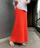 【チャオパニックティピー/CIAOPANIC TYPY】の【夏でも快適】-3キロ見えすっきりシルエットリブスカート レッド|ID: prp329100004426038 ipo3291000000032128252