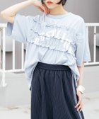 【ケービーエフ/KBF / URBAN RESEARCH】のシャーリングリメイクTEE 人気、トレンドファッション・服の通販 founy(ファニー) ファッション Fashion レディースファッション WOMEN 2025年 2025 2025春夏・S/S Ss,Spring/Summer,2025 おすすめ Recommend シャーリング Shirring シンプル Simple スラックス Slacks チェック Check デニム Denim ベーシック Basic リメイク Remake 夏 Summer S/S・春夏 Ss・Spring/Summer thumbnail L.BLUE|ID: prp329100004426045 ipo3291000000031997672