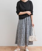 【アーバンリサーチ ドアーズ/URBAN RESEARCH DOORS】のフラワープリントスカート 人気、トレンドファッション・服の通販 founy(ファニー) ファッション Fashion レディースファッション WOMEN スカート Skirt 2025年 2025 2025春夏・S/S Ss,Spring/Summer,2025 バランス Balance プリント Print ヴィンテージ Vintage 夏 Summer S/S・春夏 Ss・Spring/Summer thumbnail BLUE|ID: prp329100004426135 ipo3291000000031739604