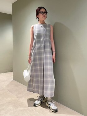 【エミ/emmi】のオンブレーチェックワンピース 人気、トレンドファッション・服の通販 founy(ファニー) ファッション Fashion レディースファッション WOMEN ワンピース Dress シンプル Simple スリット Slit チェック Check トレンド Trend ポケット Pocket |ID:prp329100004426631