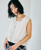 【レプシィム ローリーズファーム/LEPSIM LOWRYS FARM】のチュールドッキングベスト 人気、トレンドファッション・服の通販 founy(ファニー) ファッション Fashion レディースファッション WOMEN アウター Coat Outerwear トップス・カットソー Tops/Tshirt ベスト/ジレ Gilets/Vests インナー Inner ショート Short チュール Tulle ドッキング Docking ベスト Vest ミリタリー Military thumbnail アイボリー08|ID: prp329100004426673 ipo3291000000032434353