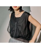 【レプシィム ローリーズファーム/LEPSIM LOWRYS FARM】のチュールドッキングベスト 人気、トレンドファッション・服の通販 founy(ファニー) ファッション Fashion レディースファッション WOMEN アウター Coat Outerwear トップス・カットソー Tops/Tshirt ベスト/ジレ Gilets/Vests インナー Inner ショート Short チュール Tulle ドッキング Docking ベスト Vest ミリタリー Military thumbnail チャコール18|ID: prp329100004426673 ipo3291000000032434354