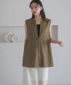 【ローリーズファーム/LOWRYS FARM】のホップサックベスト 人気、トレンドファッション・服の通販 founy(ファニー) ファッション Fashion レディースファッション WOMEN アウター Coat Outerwear トップス・カットソー Tops/Tshirt ベスト/ジレ Gilets/Vests おすすめ Recommend ギャザー Gather シンプル Simple セットアップ Set Up ペプラム Peplum 人気 Popularity 定番 Standard thumbnail ブラウン|ID: prp329100004426923 ipo3291000000032284515