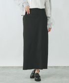 【グローバルワーク/GLOBAL WORK】のセルフCUTリブIラインスカート/288750 人気、トレンドファッション・服の通販 founy(ファニー) ファッション Fashion レディースファッション Fashion for Women スカート Skirts スリット Slit, Slit Detail トレーナー Sweatshirt, Trainer バランス Balance, Style Balance thumbnail ブラック09|ID: prp329100004427517 ipo3291000000033502348