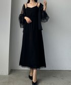 【ジュノア/JUNOAH】のLouere レーストリミングセミフレアキャミワンピース 人気、トレンドファッション・服の通販 founy(ファニー) ファッション Fashion レディースファッション WOMEN ワンピース Dress キャミワンピース No Sleeve Dresses レース Race thumbnail ブラック|ID: prp329100004427633 ipo3291000000030972999