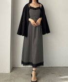 【ジュノア/JUNOAH】のLouere レーストリミングセミフレアキャミワンピース 人気、トレンドファッション・服の通販 founy(ファニー) ファッション Fashion レディースファッション WOMEN ワンピース Dress キャミワンピース No Sleeve Dresses レース Race thumbnail グレー|ID: prp329100004427633 ipo3291000000030973002