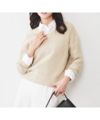 【アンタイトル/UNTITLED】の【洗える/オンオフ使える】ファンシーヤーンVネックニット 人気、トレンドファッション・服の通販 founy(ファニー) ファッション Fashion レディースファッション WOMEN トップス・カットソー Tops/Tshirt ニット Knit Tops Vネック V-Neck おすすめ Recommend デコルテ Decolletage デニム Denim ワイド Wide 洗える Washable 無地 Plain Color thumbnail ベージュ|ID: prp329100004427951 ipo3291000000030921662