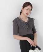 【プロポーション ボディドレッシング/PROPORTION BODY DRESSING】のケープ風レース付きニット 人気、トレンドファッション・服の通販 founy(ファニー) ファッション Fashion レディースファッション WOMEN トップス・カットソー Tops/Tshirt ニット Knit Tops デニム Denim マーメイド Mermaid リボン Ribbon レース Race thumbnail チャコール2|ID: prp329100004428020 ipo3291000000030922305