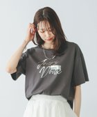 【グローバルワーク/GLOBAL WORK】の吉高由里子さん着用/リッチクリーンプリントT半袖/147640 吉高由里子さん着用/スミクロ17|ID:prp329100004428347