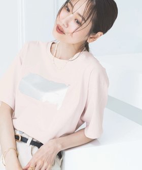 【グローバルワーク/GLOBAL WORK】の吉高由里子さん着用/リッチクリーンプリントT半袖/147640 人気、トレンドファッション・服の通販 founy(ファニー) ファッション Fashion レディースファッション Fashion for Women トップス・カットソー Cut & Sew Tops おすすめ Recommended / Our Picks シルク Silk, 100% Silk シルケット Silket, Silky Cotton スタイリッシュ Stylish, Fashionable トレンド Trend, Trending Now プリント Print, Printed Pattern 人気 Popular, Best Seller 半袖 Short Sleeve, Half Sleeve 抗菌 Antibacterial, Bacteria-Resistant |ID:prp329100004428347