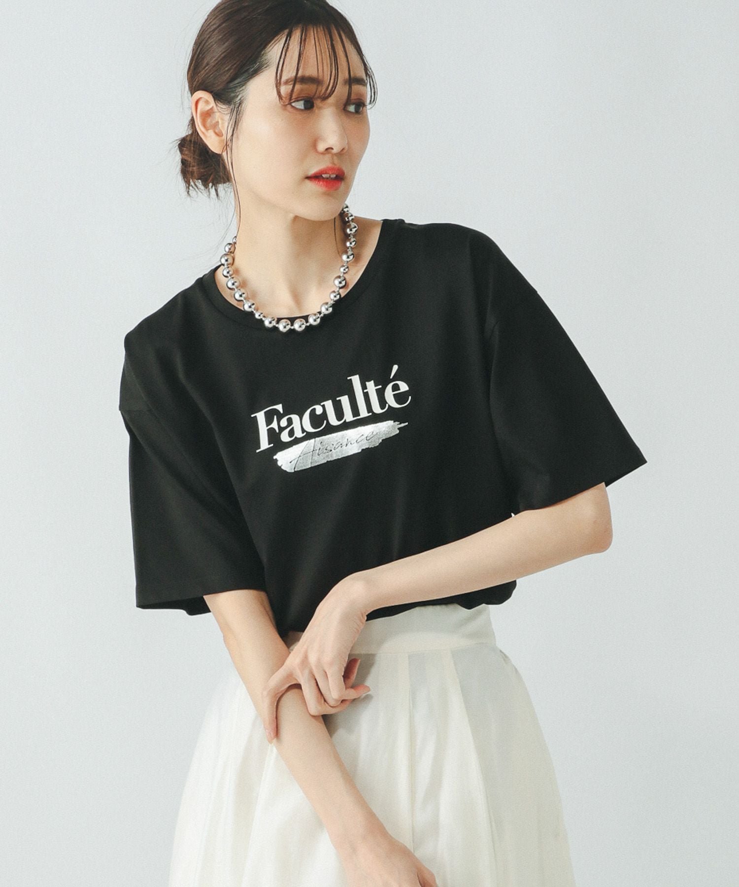 【グローバルワーク/GLOBAL WORK】のリッチクリーンプリントT半袖/147640 インテリア・キッズ・メンズ・レディースファッション・服の通販 founy(ファニー) ファッション Fashion レディースファッション Fashion for Women トップス・カットソー Cut & Sew Tops おすすめ Recommended / Our Picks シルク Silk, 100% Silk シルケット Silket, Silky Cotton スタイリッシュ Stylish, Fashionable トレンド Trend, Trending Now プリント Print, Printed Pattern 人気 Popular, Best Seller 半袖 Short Sleeve, Half Sleeve 抗菌 Antibacterial, Bacteria-Resistant ブラックラバー箔プリント09|ID: prp329100004428347 ipo3291000000034562155