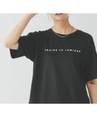 【グローバルワーク/GLOBAL WORK】のリッチクリーンプリントT半袖/147640 ブラックロゴ10|ID:prp329100004428347