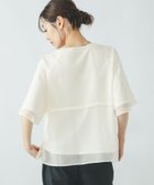 【グローバルワーク/GLOBAL WORK】のシフォンドッキング7分袖/325954 アイボリー08|ID: prp329100004428412 ipo3291000000031905268