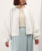 【ノーリーズ/NOLLEY'S】のジャージワークスリーブブルゾン 人気、トレンドファッション・服の通販 founy(ファニー) ファッション Fashion レディースファッション WOMEN アウター Coat Outerwear ブルゾン Blouson/Jackets カットソー Cut And Sew カーディガン Cardigan コンパクト Compact ショート Short ジャージ Jersey スリーブ Sleeve フォルム Form ブルゾン Blouson ヨーク Yoke おすすめ Recommend 2025年 2025 2025春夏・S/S Ss,Spring/Summer,2025 thumbnail オフホワイト|ID: prp329100004428559 ipo3291000000031015455