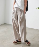 【ジャーナルスタンダード/JOURNAL STANDARD】の《追加2》ウォッシャブルC/LIVIS ワイドパンツ 人気、トレンドファッション・服の通販 founy(ファニー) ファッション Fashion レディースファッション WOMEN パンツ Pants 2025年 2025 2025春夏・S/S Ss,Spring/Summer,2025 ウォッシャブル Washable ワイド Wide |ID:prp329100004429004