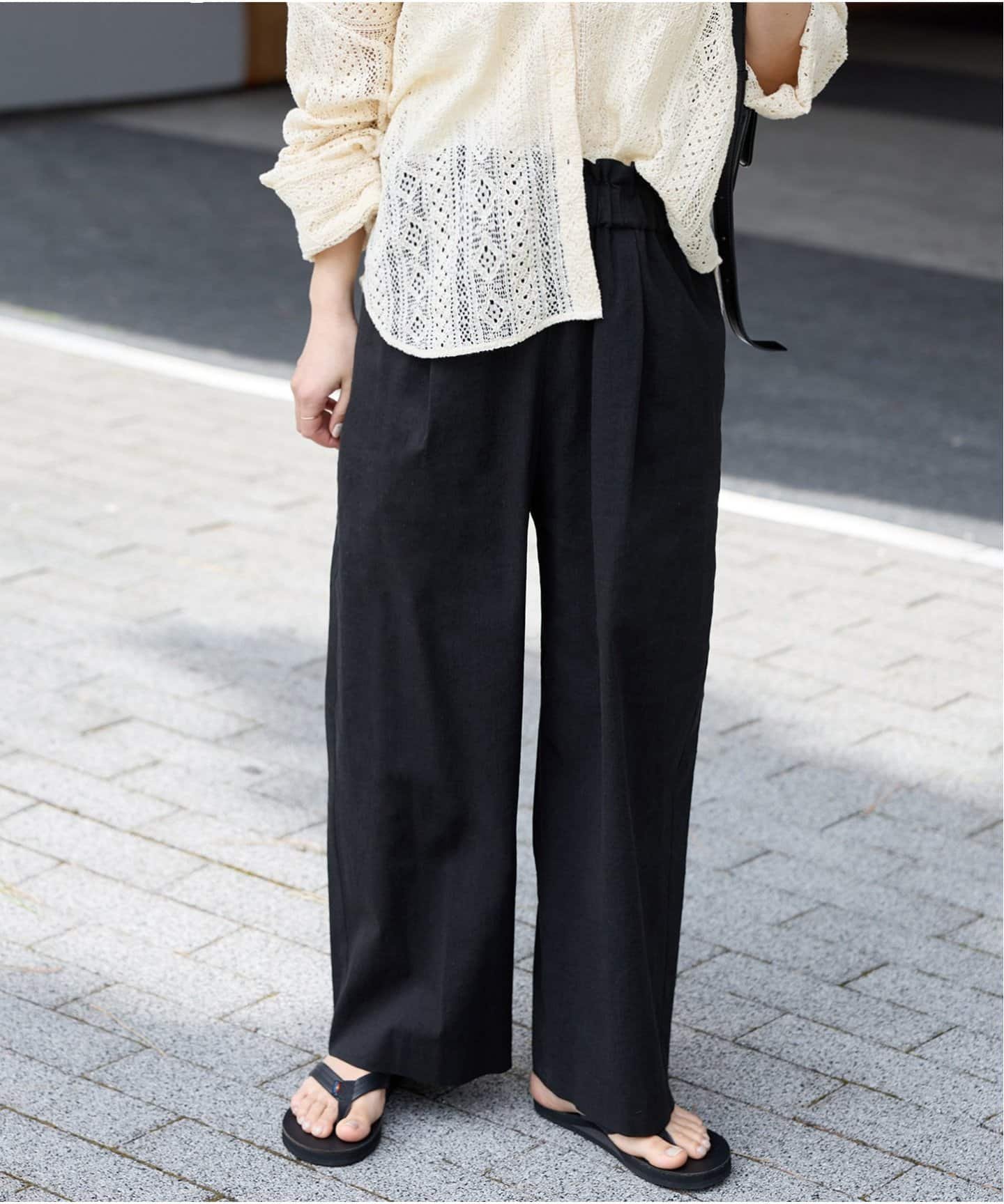 【ジャーナルスタンダード/JOURNAL STANDARD】の《追加2》ウォッシャブルC/LIVIS ワイドパンツ インテリア・キッズ・メンズ・レディースファッション・服の通販 founy(ファニー) 　ファッション　Fashion　レディースファッション　Ladies' Fashion Online　パンツ　Pants　2025年　2025　2025春夏・S/S　Ss,Spring/Summer,2025　ウォッシャブル　Washable　ワイド　Wide　ブラック|ID: prp329100004429004 ipo3291000000032611030