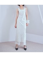 【スナイデル ホーム/SNIDEL HOME】のベロアプリントノースリワンピース 人気、トレンドファッション・服の通販 founy(ファニー) ファッション Fashion レディースファッション WOMEN ワンピース Dress おすすめ Recommend なめらか Smooth カーディガン Cardigan クラッシュ Crash スクエア Square ドット Dot ノースリーブ No Sleeve フラワー Flower プリント Print ベロア Velor エレガント 上品 Elegant 秋 Autumn/Fall thumbnail DOT[934]|ID: prp329100004429102 ipo3291000000030930429