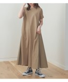 【ビームス ハート/BEAMS HEART】の後ボタン 異素材切替 ワンピース 人気、トレンドファッション・服の通販 founy(ファニー) ファッション Fashion レディースファッション WOMEN ワンピース Dress おすすめ Recommend シンプル Simple センター Center デニム Denim ロング Long 切替 Switching thumbnail BEIGE|ID: prp329100004429145 ipo3291000000030930799