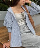 【チャオパニックティピー/CIAOPANIC TYPY】の【日焼け対策・お手入れ簡単】ボリュームスリーブストライプバンドカラーシャツ 人気、トレンドファッション・服の通販 founy(ファニー) ファッション Fashion レディースファッション WOMEN トップス・カットソー Tops/Tshirt シャツ/ブラウス Shirts/Blouses ボリュームスリーブ / フリル袖 Volume Sleeve ストライプ Stripe ロング Long 人気 Popularity 定番 Standard thumbnail ネイビー|ID: prp329100004429509 ipo3291000000032291433