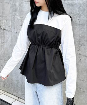 【イング/INGNI】 INGNI/ビスチェドッキングTOPs人気、トレンドファッション・服の通販 founy(ファニー) ファッション Fashion レディースファッション WOMEN トップス・カットソー Tops/Tshirt ビスチェ Bustier おすすめ Recommend カットソー Cut And Sew シンプル Simple スマホ Smartphone デニム Denim ビスチェ Bustier |ID:prp329100004429595