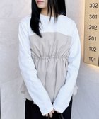 【イング/INGNI】のINGNI/ビスチェドッキングTOPs 人気、トレンドファッション・服の通販 founy(ファニー) ファッション Fashion レディースファッション WOMEN トップス・カットソー Tops/Tshirt ビスチェ Bustier おすすめ Recommend カットソー Cut And Sew シンプル Simple スマホ Smartphone デニム Denim ビスチェ Bustier thumbnail ベージュ/オフホワイト|ID: prp329100004429595 ipo3291000000030934762