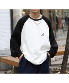 【ジップファイブ/ZIP FIVE】のKANGOL*ZIPFIVE ピスネーム入りピグメント2タイプロングTシャツ 人気、トレンドファッション・服の通販 founy(ファニー) ファッション Fashion レディースファッション WOMEN トップス・カットソー Tops/Tshirt シャツ/ブラウス Shirts/Blouses ロング / Tシャツ T-Shirts シンプル Simple パターン Pattern ベーシック Basic メンズ Mens ロング Long ワンポイント One Point 別注 Special Order thumbnail WHITE×BLK|ID: prp329100004429608 ipo3291000000031033325