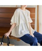 【フリークスストア/FREAK'S STORE】のピグメント加工 ドッキング フリル トップス【限定展開】 25SS オフホワイト|ID:prp329100004429887