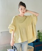 【フリークスストア/FREAK'S STORE】のピグメント加工 ドッキング フリル トップス【限定展開】 25SS イエロー|ID:prp329100004429887