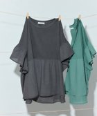 【フリークスストア/FREAK'S STORE】のピグメント加工 ドッキング フリル トップス【限定展開】 25SS 人気、トレンドファッション・服の通販 founy(ファニー) ファッション Fashion レディースファッション Fashion for Women トップス・カットソー Cut & Sew Tops イエロー Yellow 切替 Switching, Contrast Panel ショルダー Shoulder, Shoulder Strap シンプル Simple, Minimal チェック Check, Plaid, Tartan ドッキング Docking, Mixed Material 人気 Popular, Best Seller バランス Balance, Style Balance フェミニン Feminine, Girly フリル Frill, Ruffle ボトム Bottoms, Lower Wear S/S・春夏 SS, Spring/Summer, Warm Season 夏 Summer 2025年 2025 2025春夏・S/S Spring/Summer 2025 SS25 thumbnail ブラック|ID: prp329100004429887 ipo3291000000033431972