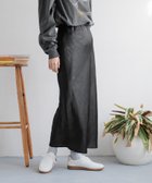 【ローリーズファーム/LOWRYS FARM】のシワサテンナロースカート 人気、トレンドファッション・服の通販 founy(ファニー) ファッション Fashion レディースファッション WOMEN スカート Skirt サテン Satin シンプル Simple スウェット Sweat ドレープ Drape エレガント 上品 Elegant 楽ちん Easy thumbnail ブラック|ID: prp329100004430891 ipo3291000000030945334