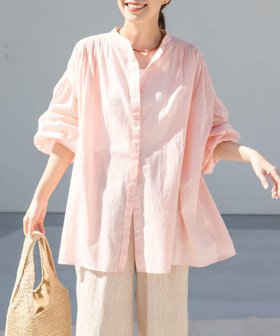 【アーバンリサーチ ドアーズ/URBAN RESEARCH DOORS】のコットンボイルギャザーブラウス 人気、トレンドファッション・服の通販 founy(ファニー) ファッション Fashion レディースファッション Ladies' Fashion Online トップス・カットソー Tops/Tshirt シャツ/ブラウス Shirts/Blouses 2025年 2025 2025春夏・S/S Ss,Spring/Summer,2025 インド India ギャザー Gather バランス Balance 夏 Summer S/S・春夏 Ss・Spring/Summer |ID:prp329100004431020