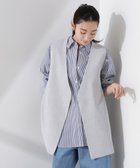 【ナノ ユニバース/nano universe】の多機能素材ジレ(セットアップ可) 人気、トレンドファッション・服の通販 founy(ファニー) ファッション Fashion レディースファッション WOMEN アウター Coat Outerwear トップス・カットソー Tops/Tshirt ベスト/ジレ Gilets/Vests インナー Inner 吸水 Water Absorption ジャケット Jacket スラックス Slacks セットアップ Set Up ダブル Double ミドル Middle リネン Linen おすすめ Recommend 夏 Summer エレガント 上品 Elegant ビジネス 仕事 通勤 Business 2025年 2025 2025春夏・S/S Ss,Spring/Summer,2025 thumbnail L.グレー1|ID: prp329100004431747 ipo3291000000030953887